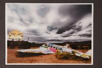  Darren Henkel-Ladies from Heaven, pigment transfer on glass