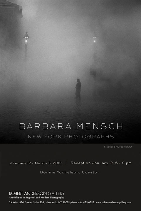 Barbara Mensch: New York Photographs