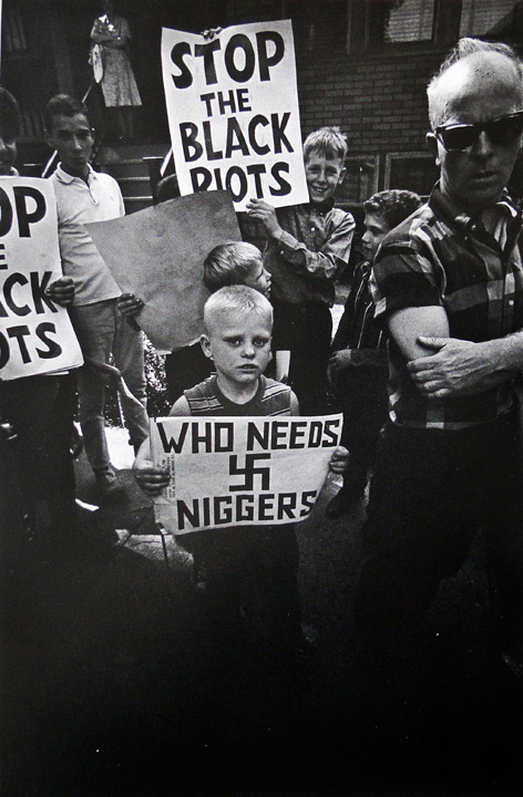 Anti-Black Demonstration, Chicago, 1966